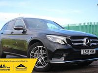 Used Mercedes GLC220 AMG line 170 HP (125 kW) 2018 Black Estate