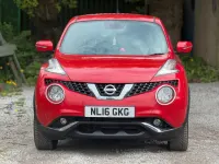 Używany Nissan Juke Tekna 2016 Czerwony SUV