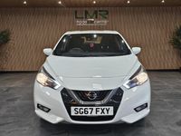 Used Nissan Micra Acenta 71 HP (52 kW) 2017 White Hatchback