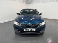 Used Skoda Superb SE L Executive 190 HP (139 kW) 2016 Blue Hatchback