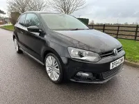 Used VW Polo BlueGT 150 HP (110 kW) 2014 Black Hatchback