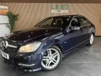 Usado Mercedes C220 AMG 2012 Azul Sedan