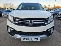 Used Ssangyong (KGM) Korando 178 HP (130 kW) 2018 White Estate