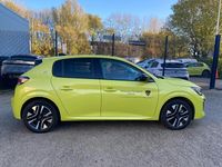 Used Peugeot e-208 Allure 98 kW (134 HP) 2025 Yellow Hatchback