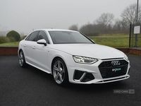 Used Audi A4 S-Line 201 HP (147 kW) 2022 White Sedan