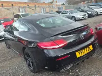 Używany Mercedes C220 AMG line 2017 Czarny Coupe
