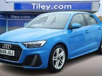 Used Audi A1 Sportback S-Line 116 HP (85 kW) 2019 Blue Hatchback