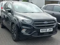 Used Ford Kuga ST-Line 150 HP (110 kW) 2018 Black SUV