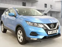 Used Nissan Qashqai Acenta Premium 140 HP (102 kW) 2019 Vivid blue SUV