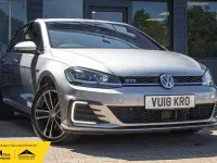 Used VW Golf VII GTE 204 HP (150 kW) 2018 Silver Hatchback