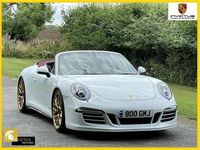 Used Porsche 911 Carrera 4 Cabriolet 2015 White Cabriolet