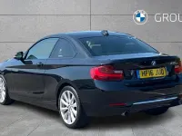 Used BMW 218 Luxury Line 134 HP (98 kW) 2016 Black Coupe