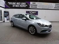 Used Vauxhall Astra Design Edition 100 HP (73 kW) 2016 Silver Hatchback