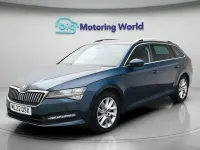 Second-hand Skoda Superb SE Technology 150 CP (110 kW) 2022 Albastru Break
