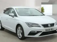 Used Seat Leon FR 187 HP (137 kW) 2019 White Hatchback