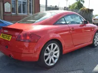 Used Audi TT 225 HP (165 kW) 2003 Red Coupe