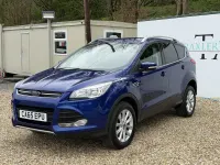 Used Ford Kuga Titanium 180 HP (132 kW) 2016 Blue SUV