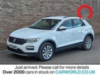 Used VW T-Roc SE 115 HP (84 kW) 2020 White SUV