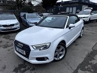 Used Audi A3 Cabriolet Sport 2017 White Cabriolet
