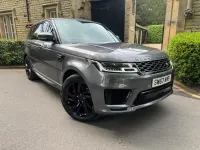 Begagnad Land Rover Range Rover Sport HSE Dynamic 2018 Grå SUV