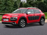 Used Citroën C4 Cactus Rip Curl 108 HP (79 kW) 2016 Red Hatchback