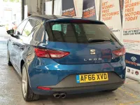 Used Seat Leon FR 150 HP (110 kW) 2016 Blue Hatchback
