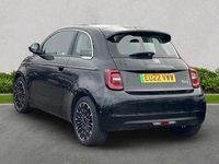 Used Fiat 500e La Prima 86 kW (118 HP) 2022 Black Hatchback