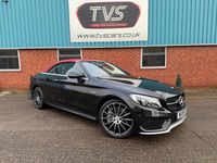 Used Mercedes C43 AMG Premium Plus 2018 Black Cabriolet