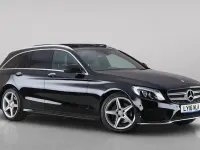 Used Mercedes C220 AMG Line Premium 170 HP (125 kW) 2016 Black Estate