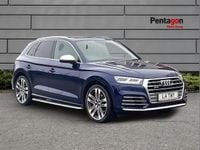 Begagnad Audi SQ5 S-Line 347 HK (255 kW) 2020 Blå SUV