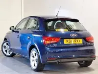 Used Audi A1 Sport 95 HP (69 kW) 2015 Blue Hatchback