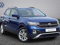 Used VW T-Cross SE 110 HP (80 kW) 2021 Blue SUV