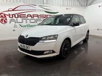 Used Skoda Fabia Monte Carlo 95 HP (69 kW) 2019 White Hatchback