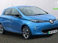 Used Renault Zoe Dynamique 80 kW (109 HP) 2018 Blue Hatchback