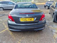 Used Peugeot 207 CC Allure 120 HP (88 kW) 2012 Grey Cabriolet