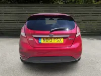 Used Ford Fiesta Titanium 2013 Red Hatchback