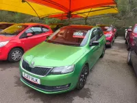 Used Skoda Rapid Sport 110 HP (80 kW) 2017 Green Hatchback