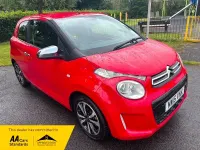 Used Citroën C1 Flair 68 HP (50 kW) 2015 Red Hatchback