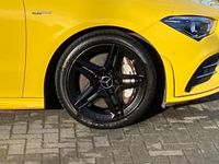 Used Mercedes CLA35 AMG 306 HP (225 kW) 2021 Yellow Sedan