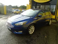 Used Ford Focus Titanium 125 HP (91 kW) 2015 Blue Hatchback
