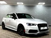 Used Audi S3 Sportback Black Edition 300 HP (220 kW) 2014 Silver Hatchback