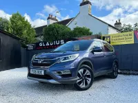 Used Honda CR-V SR 160 HP (117 kW) 2015 Blue SUV