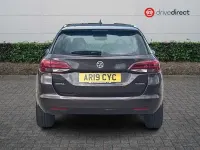 Used Vauxhall Astra SRi 150 HP (110 kW) 2019 Brown Estate