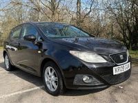 Used Seat Ibiza SE 85 HP (62 kW) 2009 Black Hatchback