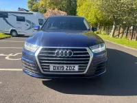 Begagnad Audi Q7 S-Line 231 HK (169 kW) 2019 Blå SUV