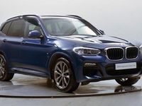 Used BMW X3 M Sport 181 HP (133 kW) 2019 Blue SUV
