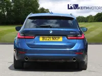 Used BMW 320 Sport Line 184 HP (135 kW) 2021 Blue Estate