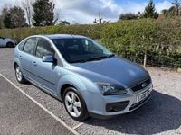 Used Ford Focus Zetec 2006 Blue Hatchback