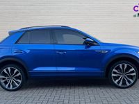 Used VW T-Roc R-line 150 HP (110 kW) 2021 Blue SUV