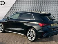 Used Audi A3 S-Line 150 HP (110 kW) 2025 Black Hatchback